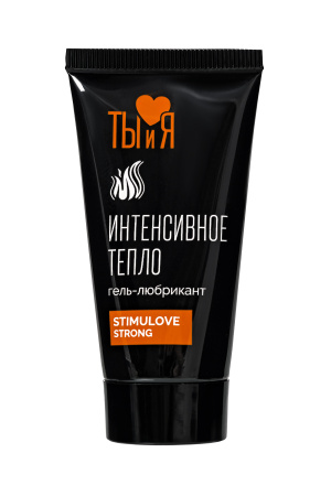 Гель-лубрикант Ты и Я ''StimuLove strong'', 20 мл