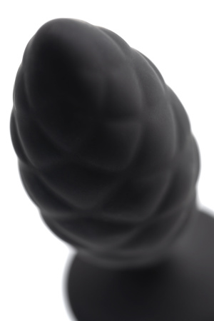 Анальная пробка Erotist Strob S - size, черная, 7 см Ø 2,6